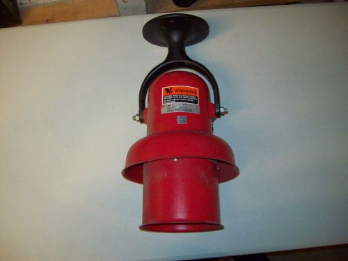 FEDERAL SIGNAL CORPORATION MODEL &#034;L&#034; GENERAL ALARM SIREN 120 VOLTS AC/DC