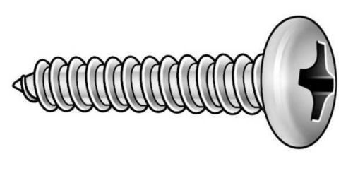#10 x 1 sheet metal screw phillips pan hd zinc (qty 100) for sale