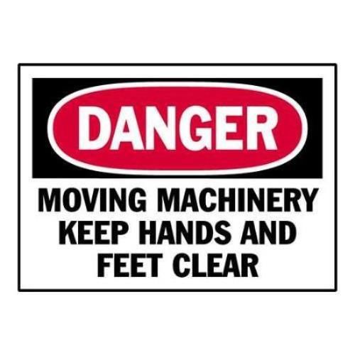 BRADY 86227 Danger Label, Instruction, 5 In. W, PK5