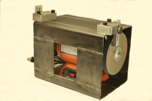 TIG Tungsten Electrode Sharpener Grinder w/ Two Grit Diamond Wheels Unique Unit