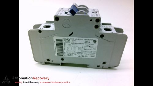 ALLEN BRADLEY 1489-A1C060 CIRCUIT BREAKER ATTACHED 1489-AAHH3 SWITCH