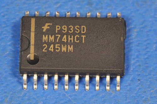 60-PCS DIGITAL/LOGIC 3-ST 8BIT FAIRCHILD MM74HCT245WM 74HCT245