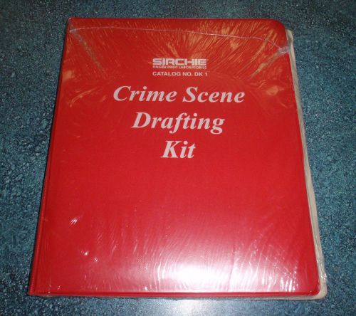 Sirchie Crime Scene Drafting Kit - NEW STILL SEALED - RARE FIND - Cat Number DK1