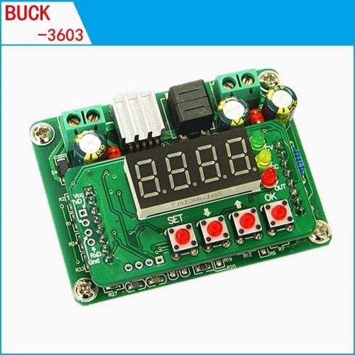 New DC Converter Buck CC CV LED Driver Battery Charge Power  6-40V to 0-36V 0-3A