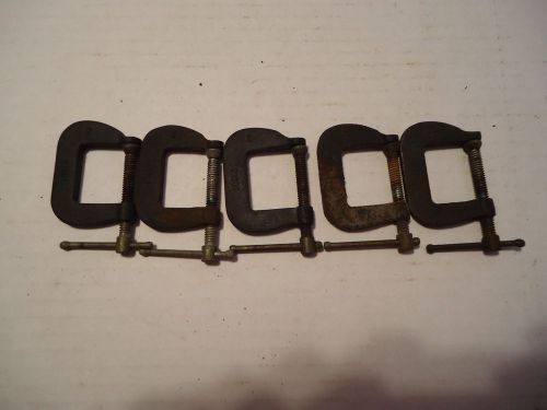 LOT OF 5 WILTON SUPER-JUNIOR 21301 C-CLAMP