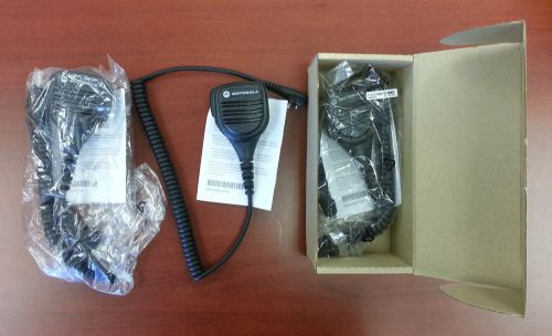 Genuine Motorola PMMN4013A Remote Speakers (3 in Each Lot)