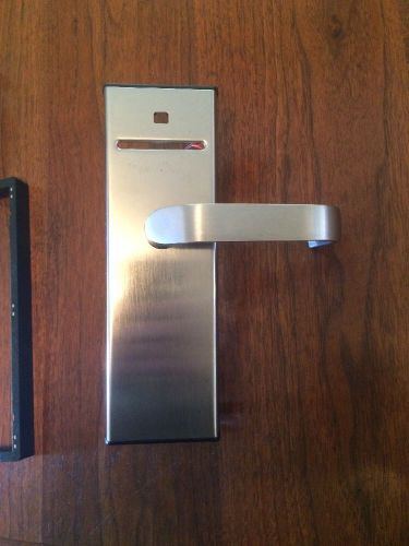 Vingcard Lock Front Exit Cover - Nickel Silver Finish - Door Lock - 4.5V - 9V