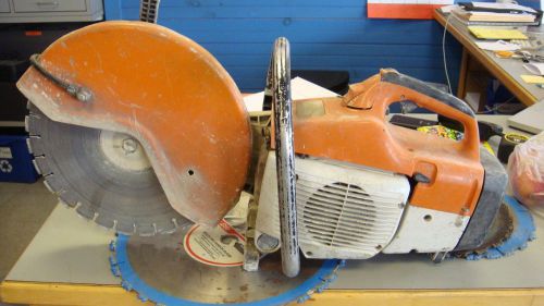 Stihl 14&#034; TS400 Saw Diamond Blade with water kit USED Runs Great Gasoline