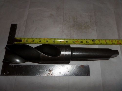 Morse 2-1/2&#034; Drill Bit 5MT, 5 Morse Taper 14-1/2&#034; OAL  ((#D178))