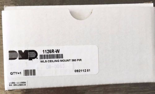 DMP 1126 Series Ceiling Mount PIR Motion Detector Model  1126R-W