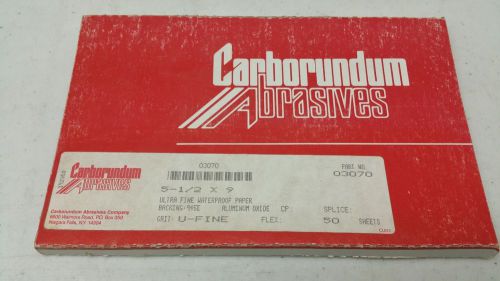 Carborundum abrasives 03070 sand sheets for sale