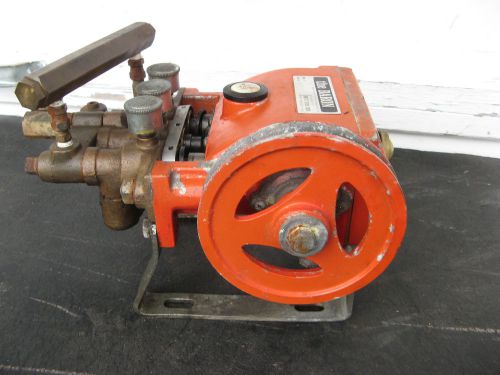 70s ARIMITSU CARWASH Water Pump -THE BARON- PRESSURE WASHER VTG BRITT TECH