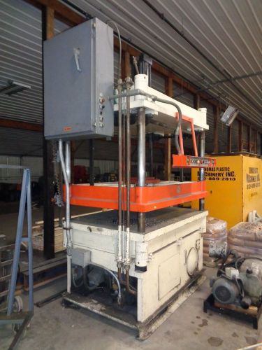 60 TON SUPERIOR 4-POST HYDRAULIC TRIMMING PRESS, Hydraulic Press, Spotting Press