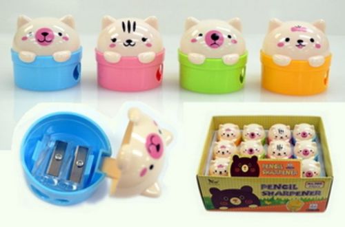 Bear Pencil Sharpener (Assorted Color)