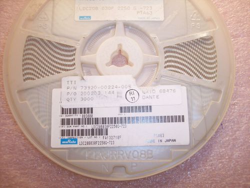 Qty (3000)  ldc20b030f2250g murata 2000-2500 mhz 3db directional coupler 3216 for sale