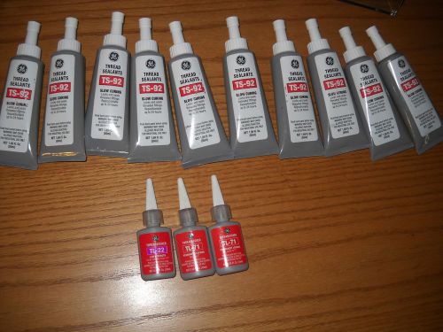 13 general electric thread sealant &amp; locking TS-92, TL-22,TL-71