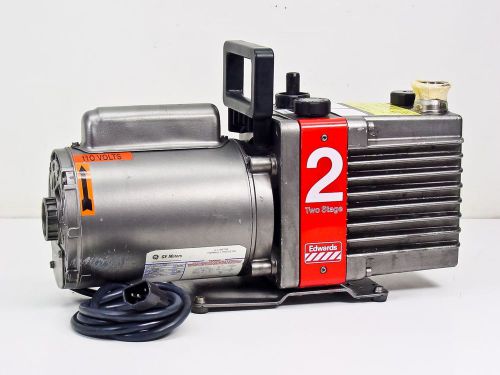 Edwards single phase high vacuum pump - as-is for parts  e2m2 for sale