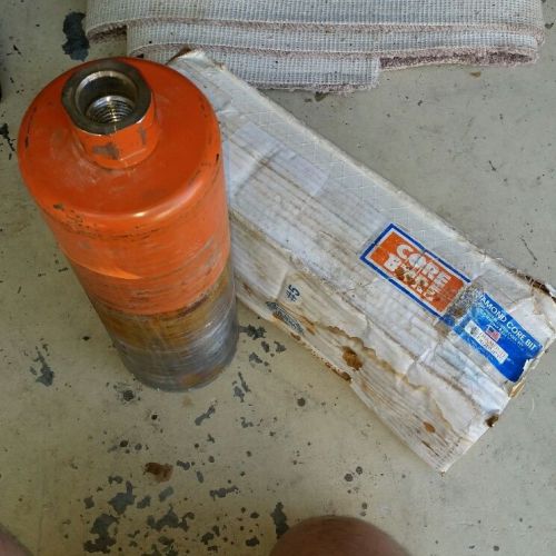 DIAMOND PRODUCTS 5in. Heavy Duty Orange Wet Core Bit Used 75% off retail