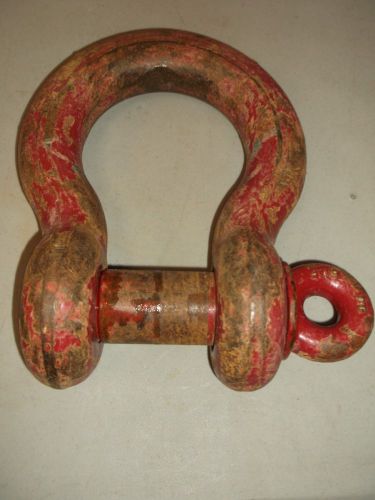 CROSBY SHACKLE 35 TON SCREW PIN ANCHOR RIGGING