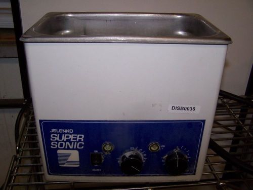 Jelenko supersonic 305000 ultrasonic cleaner ~ heater not working 9.25x5.25x4 for sale