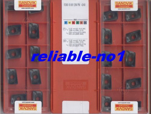 FREE  SHIPPING  --  SANDVIK   R390-180612M-PM    4240     20pcs