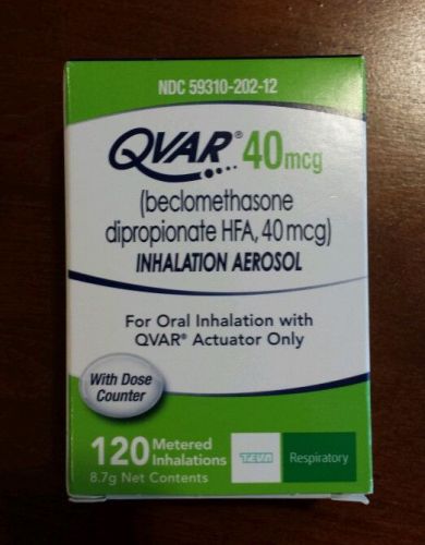 Qvar Ihalation Aerosol 40 mcg - Inhaler 120 Metered Inhalations