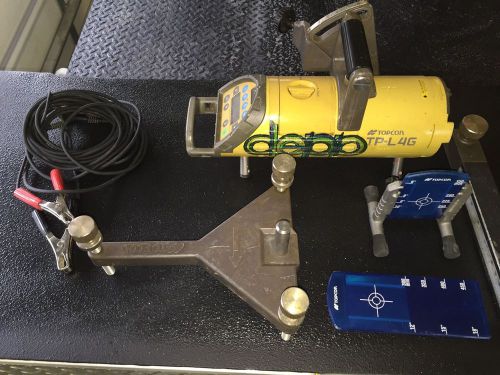 Topcon Tp-l4g Green Beam Pipe Laser