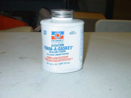 Permatex 80017 Aviation Form-A-Gasket No. 3 Sealant, 16 oz. Ships Free