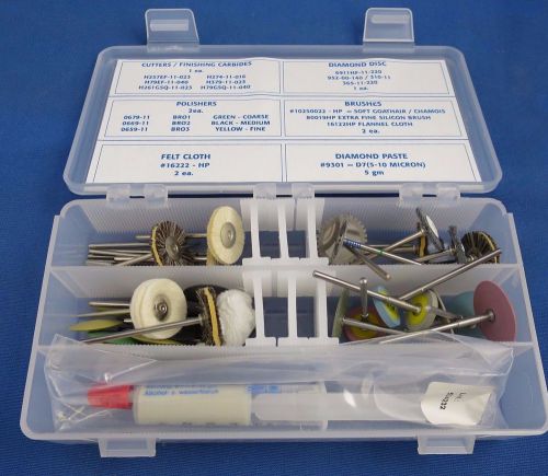 Composite and Acrylic Provisional Adjustment/ Polishing Kit, Brasseler USA