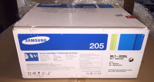 Samsung MLTD205L Black Toner for ML3312ND/3712DW (5,000 Yield) New in Bad Box