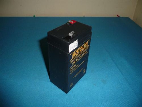 Motolite OM 4-6, 6V, 4.0AH Valve Regulated Lead Acid Battery