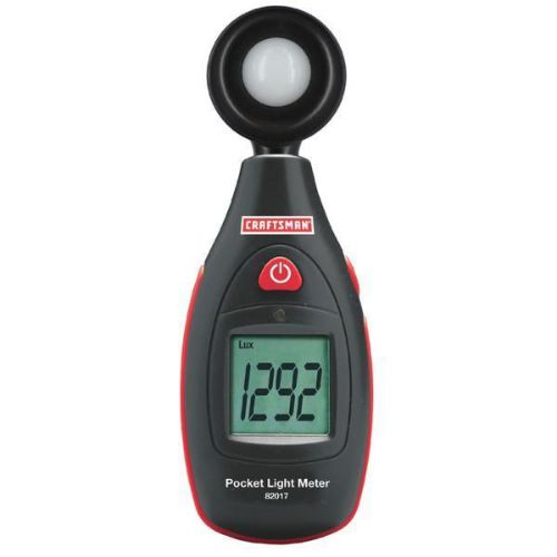 Craftsman pocket Light meter 82017