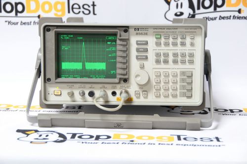 HP Agilent Keysight 8563E Spectrum Analyzer 9kHz to 26.5GHz Calibrated