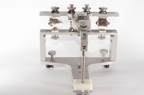 C.E. STUART GNATHOLOGICAL COMPUTER MODEL 73 FULLY ADJUSTABLE DENTAL ARTICULATOR