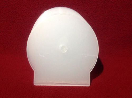 15 Pack  CD DVD DISC Clear Cover Storage Case - Hard Plastic Holder