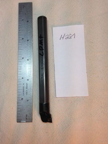 1 USED 12 MM KENNAMETAL CARBIDE BORING BAR. SCLPR06.  USES CP INSERT. {H281}