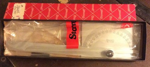 Starrett C183 Steel Protractor