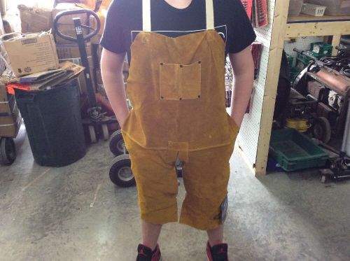 IRONCAT 36&#034; Apron Split Leg Leather Welding Apparel 7011/36 *Free Shipping*