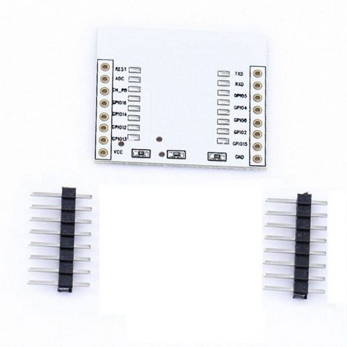 2 pcs New ESP8266 Serial WIFI Module Adapter Plate For ESP-07/ESP-08/ESP-12 TP