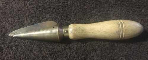 Vtg Brass Deburring Chamfer Tool For Plastic Pipe Wood ect.