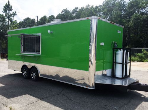 8.5x22 concession food trailer loaded for sale