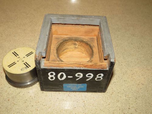 ++ OPTICAL ACS ALIGNMENT TARGET W/ WOOD CASE  (OA5)