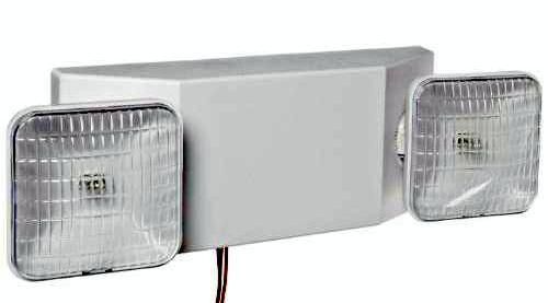 Morris 73120 white low profile emergency light fixture----new----in box for sale