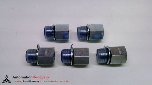 Adaptall 9035s-06-06 - pack of 5 - fittings, diameter 1: 3/8&#034;,, new* #218708 for sale