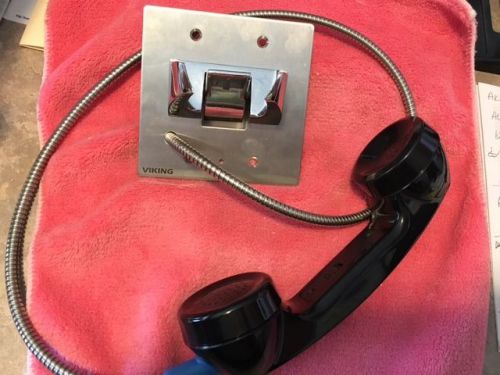 VIKING K-1500-6A VANDAL RESISTANT STAINLESS STEEL PHONE **SLIGHTLY USED**