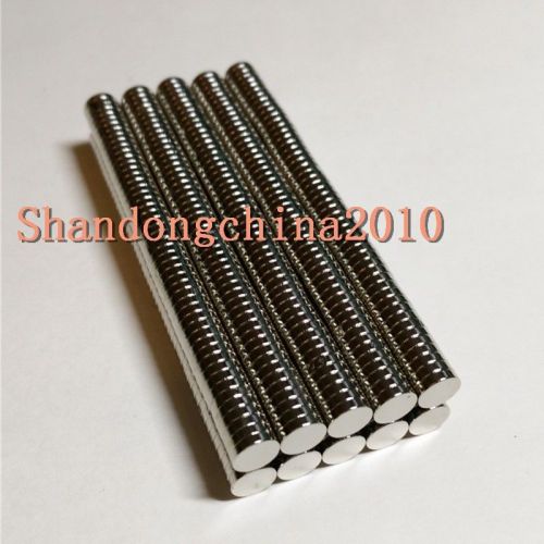 50pcs Neodymium Disc Mini 6X1.5mm Rare Earth N35 Strong Magnets