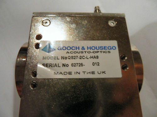 LOT OF 6 PCS Q-SWITCH LASER GOOCH HOUSEGO QS27-2C-L-HA8 HIGH POWER LASER BURN