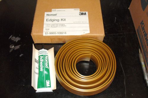 3M EDGING KIT GOLD, 12&#039; OF EDGING Nomad ADHESIVE FOR CARPET &amp; RUGS Gold