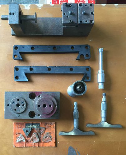 Mixed Lot of 9 Various Machinist Tools, Etalon, Brown &amp; Sharpe, ID Mikes, etc..