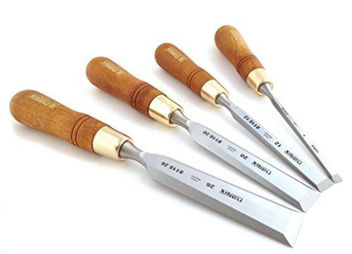 Narex czech steel premium 4 pc set 6 (1/4&#034;), 12 (1/2&#034;), 20 (3/4&#034;) , 26 (1&#034;) mm for sale